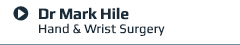 Dr Mark Hile, Hand & Wrist Surgery